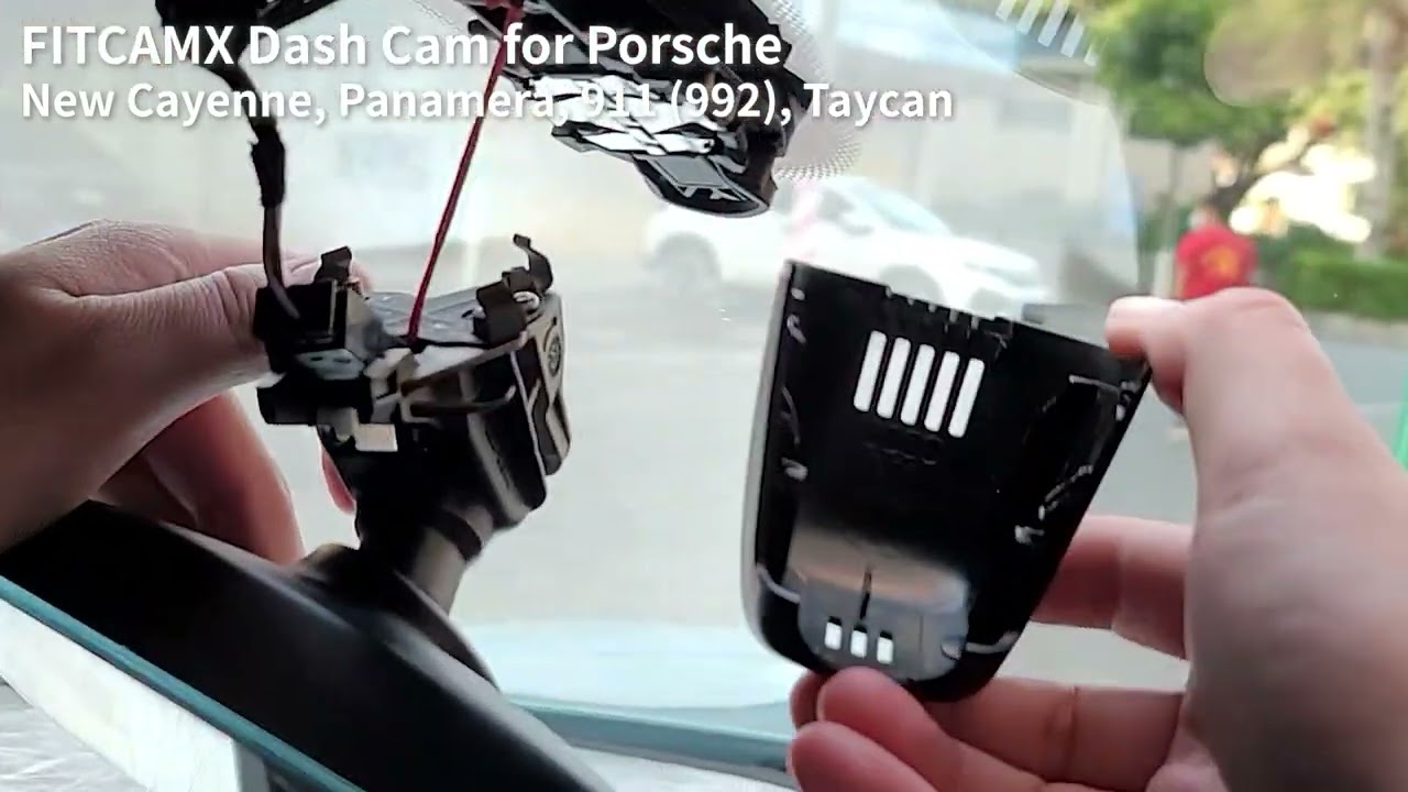 FITCAMX Dash Cam for Porsche New Cayenne, Panamera, 911 992, Taycan