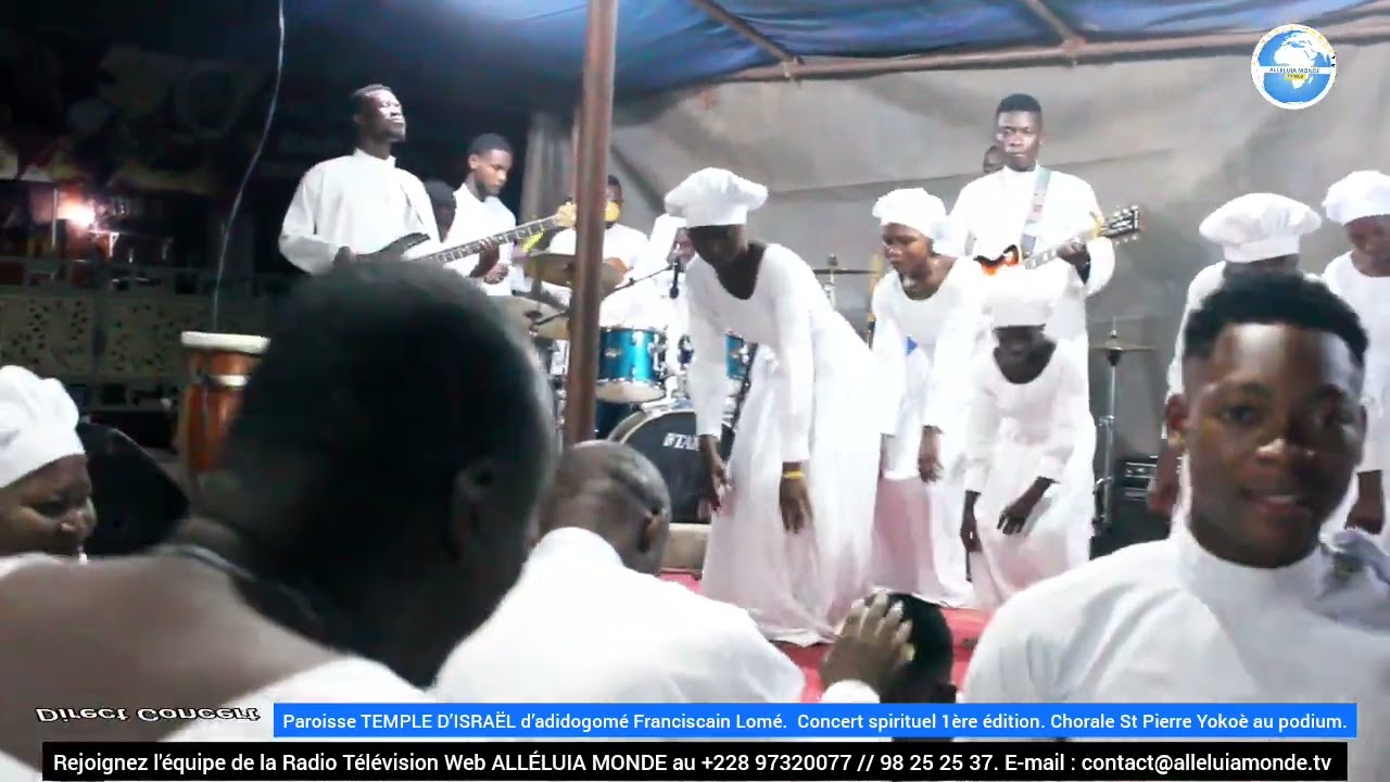 Paroisse TEMPLE D’ISRAËL d’adidogomé Lomé. Concert spirituel 1ère édition. Partie 2