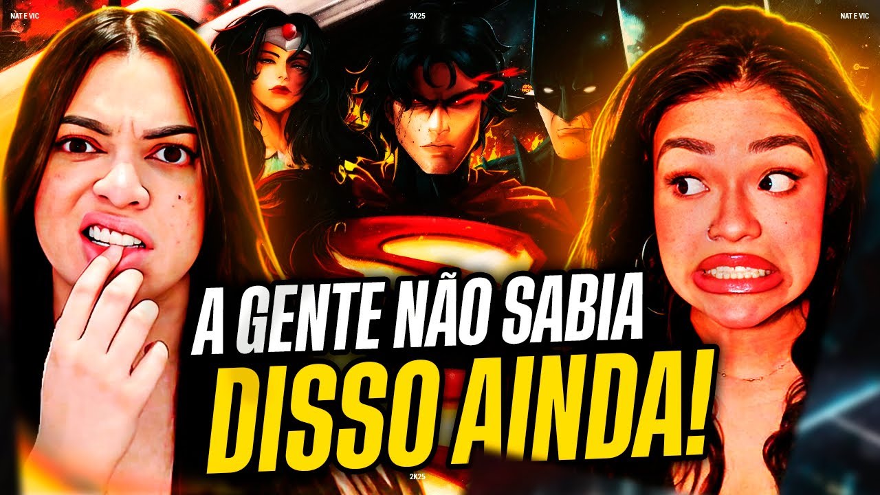 WLO: Absoluto [ DC Comics / Batman, Superman & Mulher Maravilha ] | Vick e Nat [REACT]