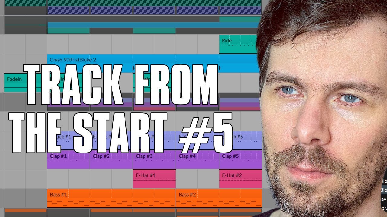 Bitwig Track from the START 5: RAW and UNCUT downtempo production