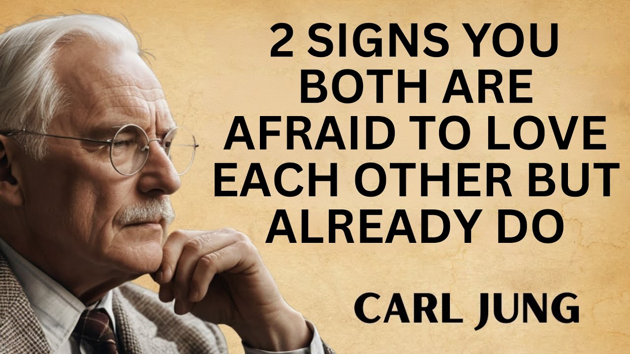 2 SIGNS YOU’RE AFRAID TO LOVE BUT ALREADY DO | Carl Jung Insights