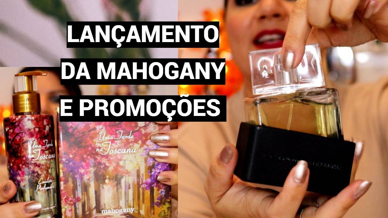 PERFUME ALEXANDRE HERCHCOVITCH E KIT UMA TARDE NA TOSCANA DA MAHOGANY NA PROMOÇÃO