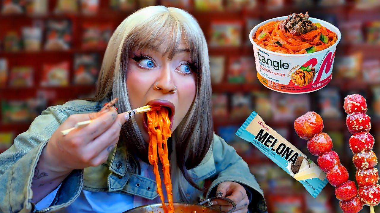 I found the BEST korean convenience store??