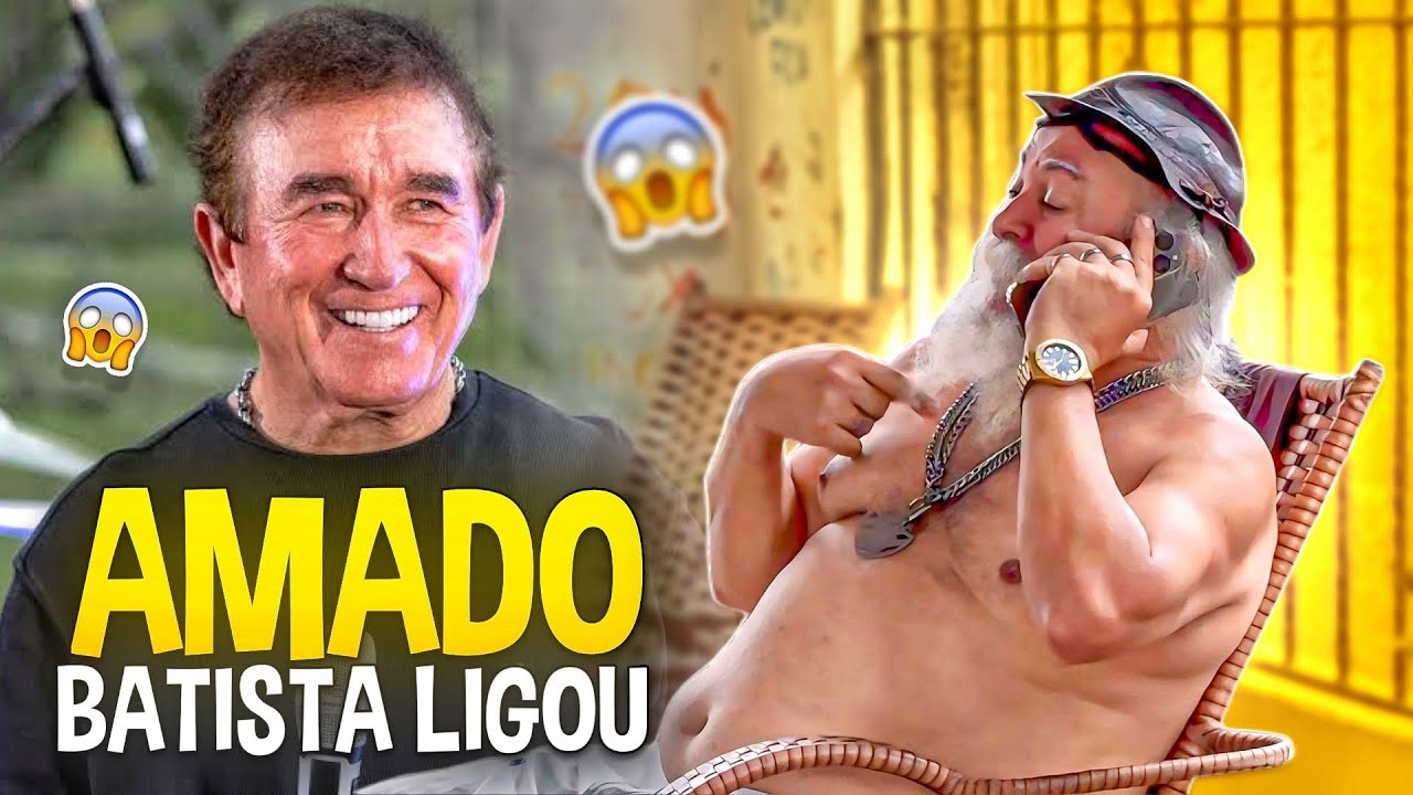 AMADO BATISTA LIGOU E FALOU COM LUIZ DO SOM | MANETIKIN