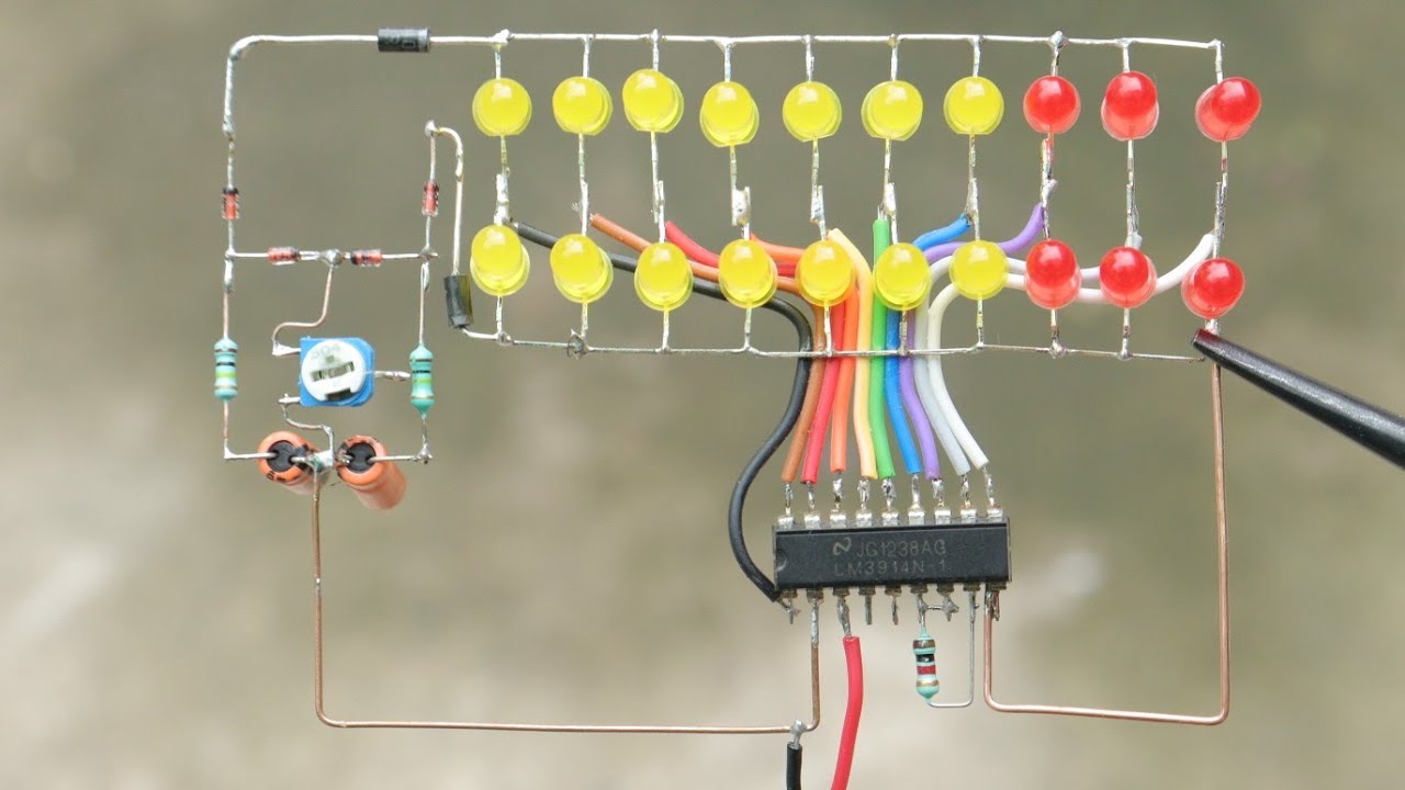 (New) Single IC Stereo VU Meter