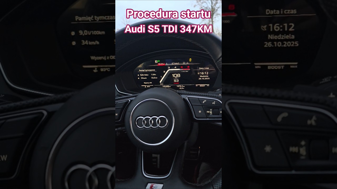 Launch Control Audi S5 TDI 347KM 700NM