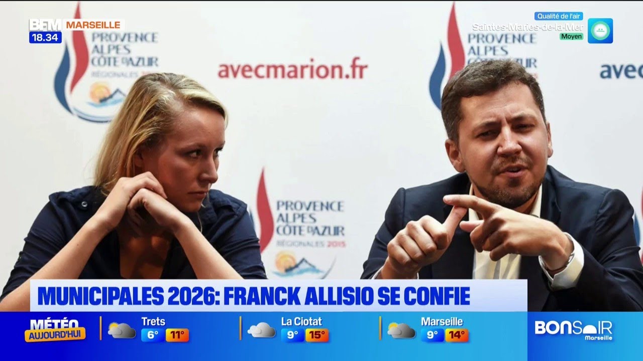 De l'UMP au Rassemblement National, le parcours de Franck Allisio, candidat à la mairie de Marseille