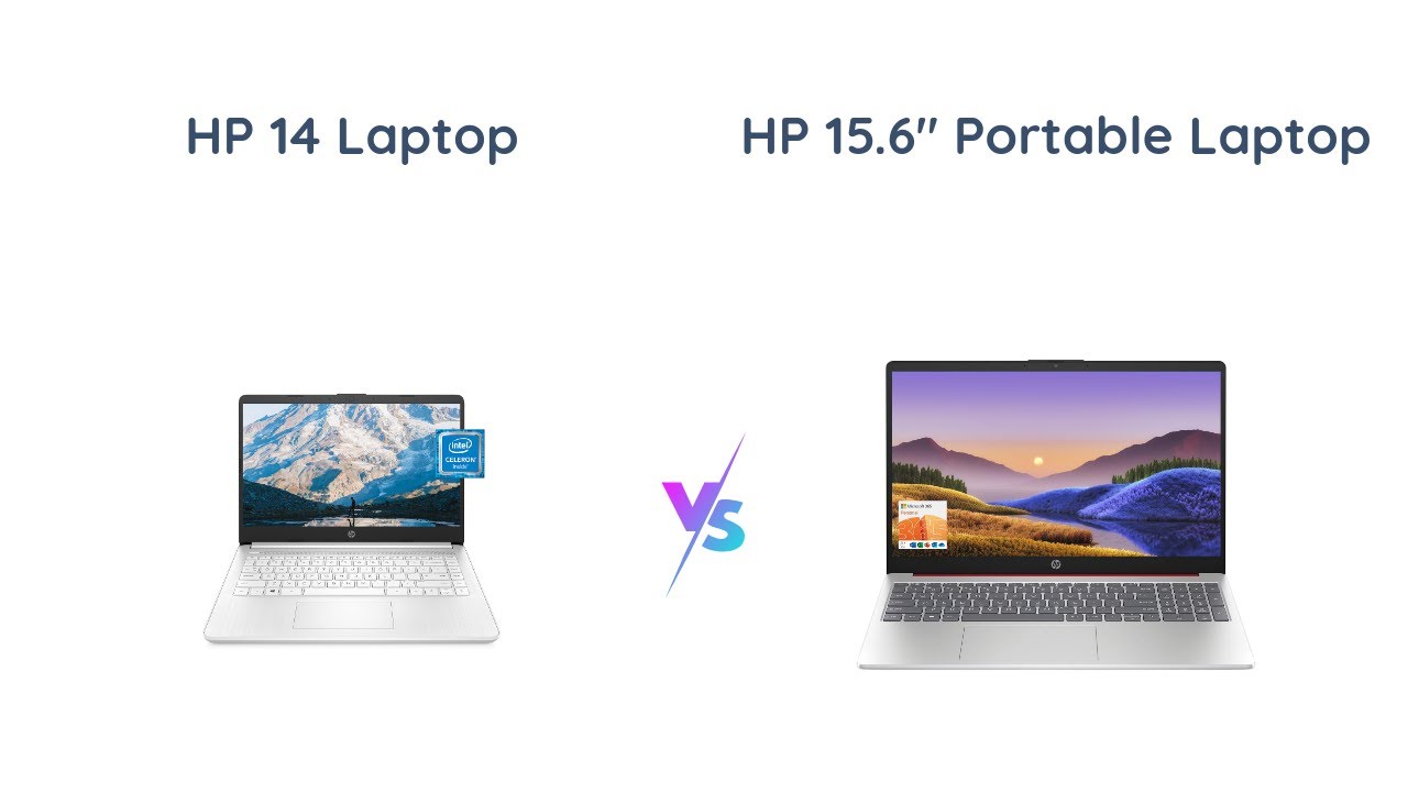 HP 14 vs HP 15 Laptop Comparison 📊 Best Budget Laptops 2022 🌟
