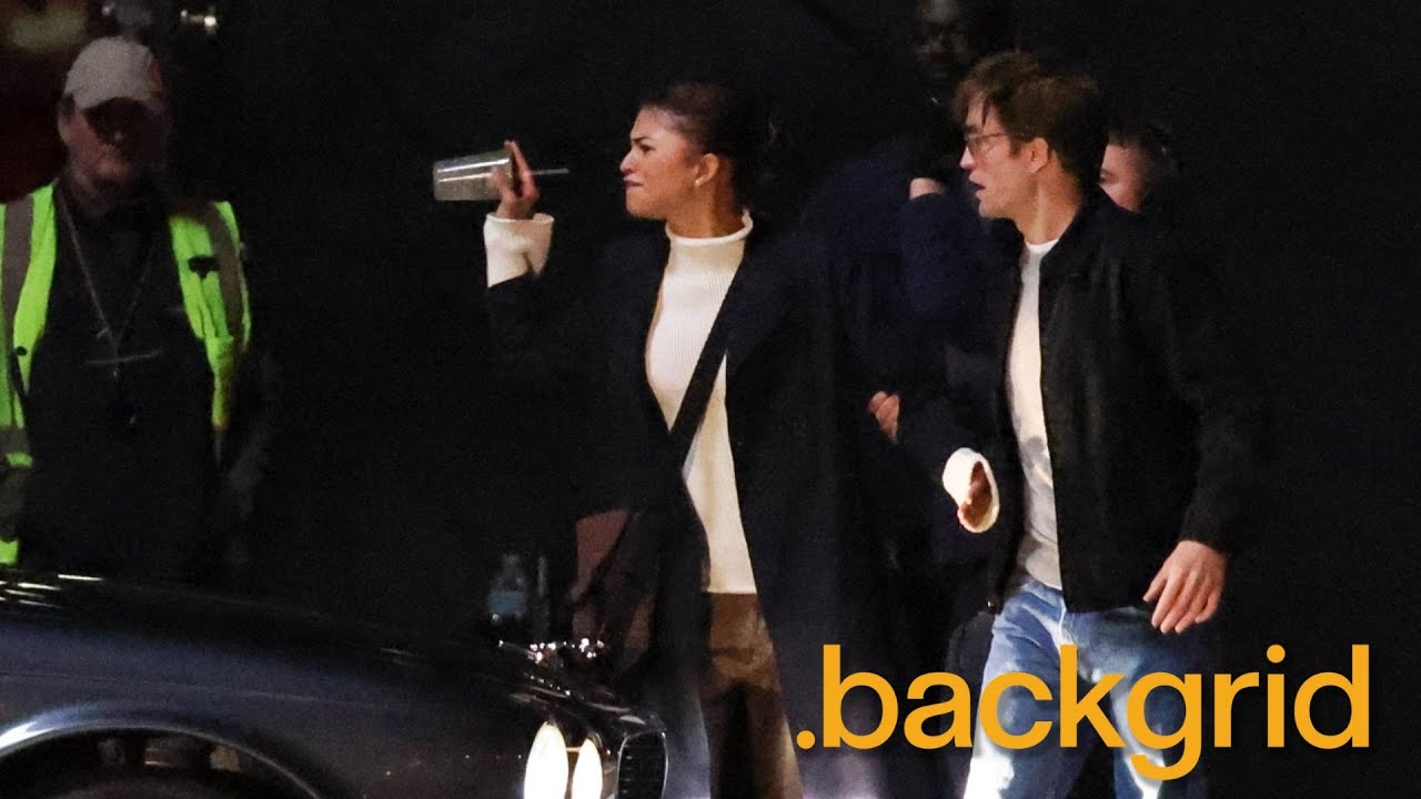 Zendaya and Rob Pattinson Filmed a Near-Accident Scene For 