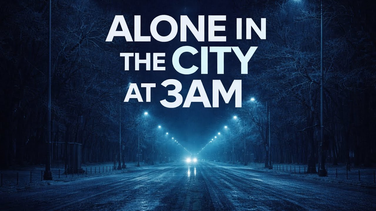 Alone in the City at 3AM – Chill R&B Night Flow