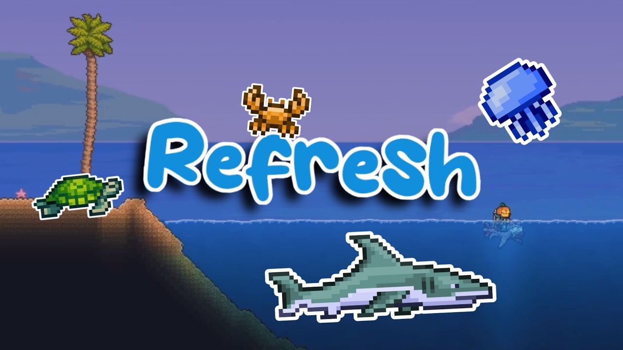 Terraria Ocean Day theme - Refresh [LHPixel8 OST]