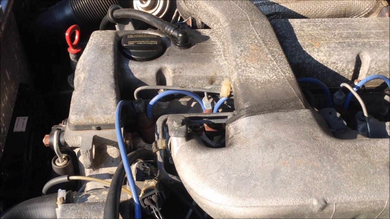 Mercedes OM 603 Diesel Glow Plug Test and Repair