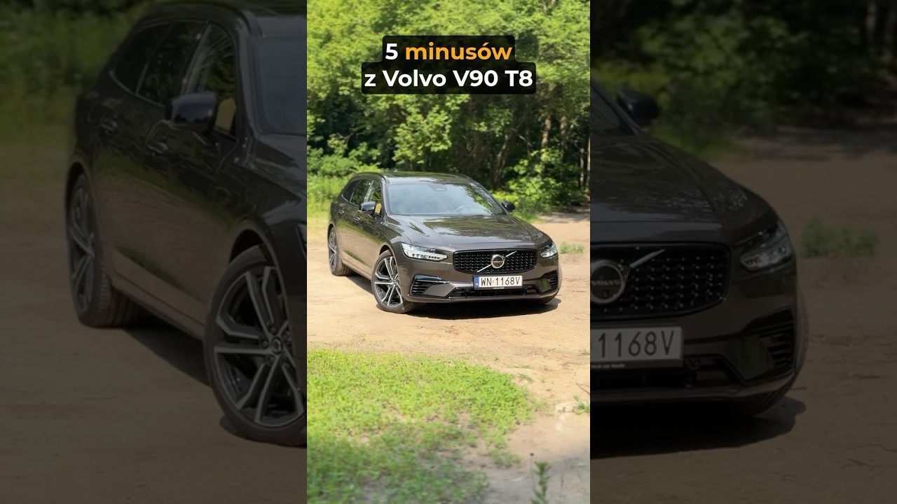 5 MINUS&Oacute;W - Volvo V90 T8 eAWD 455 KM Ultra Dark | #volvo #v90 #volvov90 #t8 #5minusow