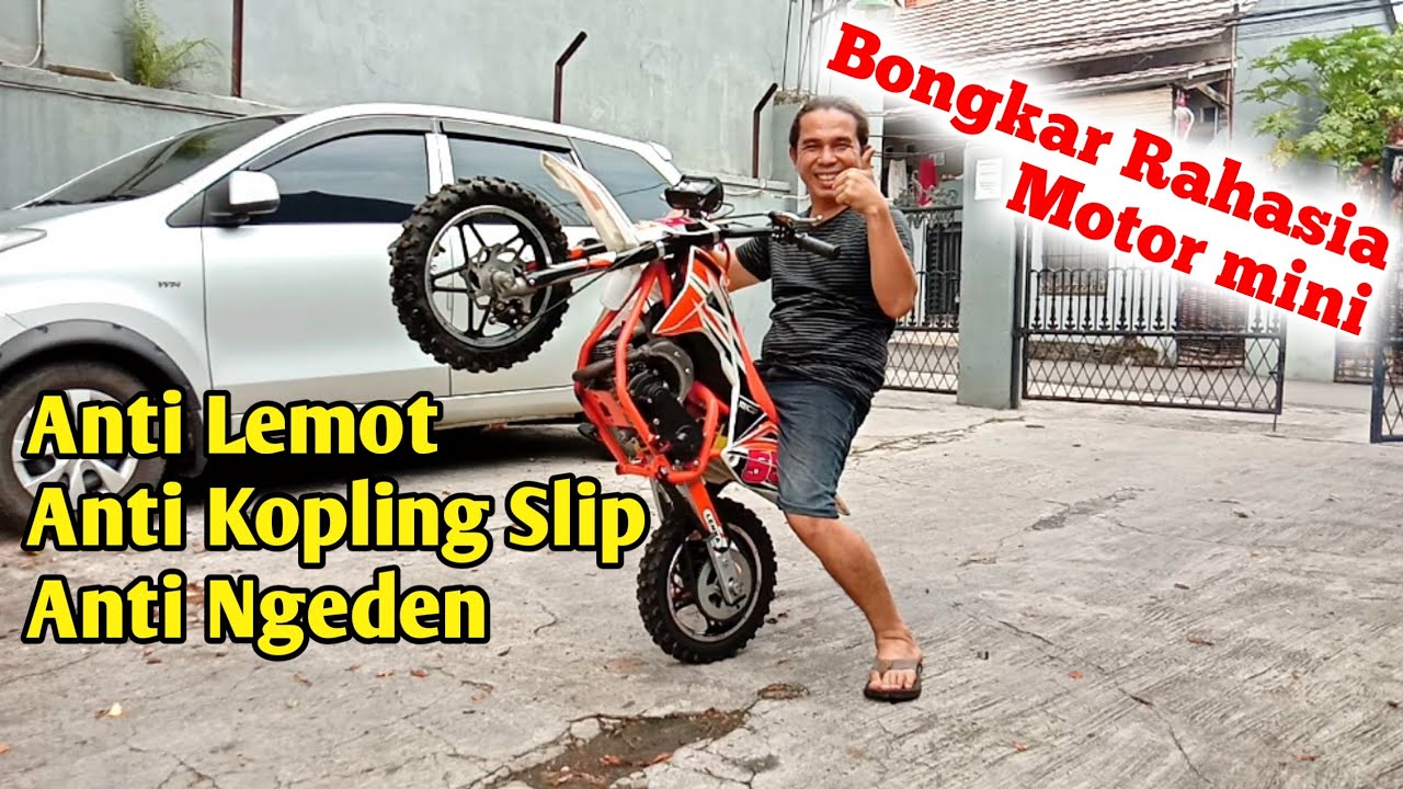 Tips Motor Mini Anti Lemot dan Kopling Slip.