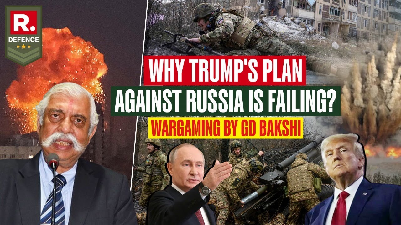 Everything That's Wrong With Trump's Strategy To Pin Down Russia | Wargaming By GD Bakshi