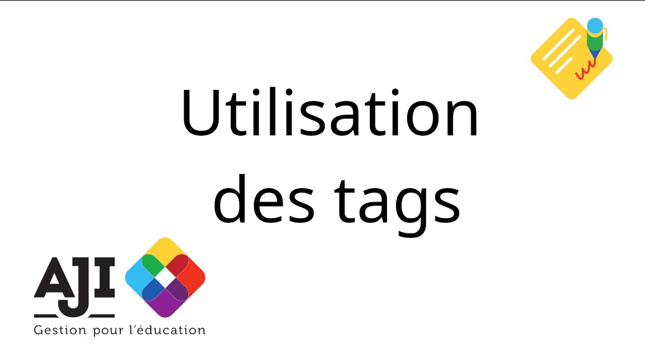 Utilisation des tags