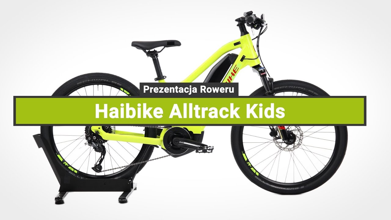 Rower Elektryczny G&oacute;rski Dziecięcy Haibike Alltrack Kids 400Wh - Prezentacja roweru