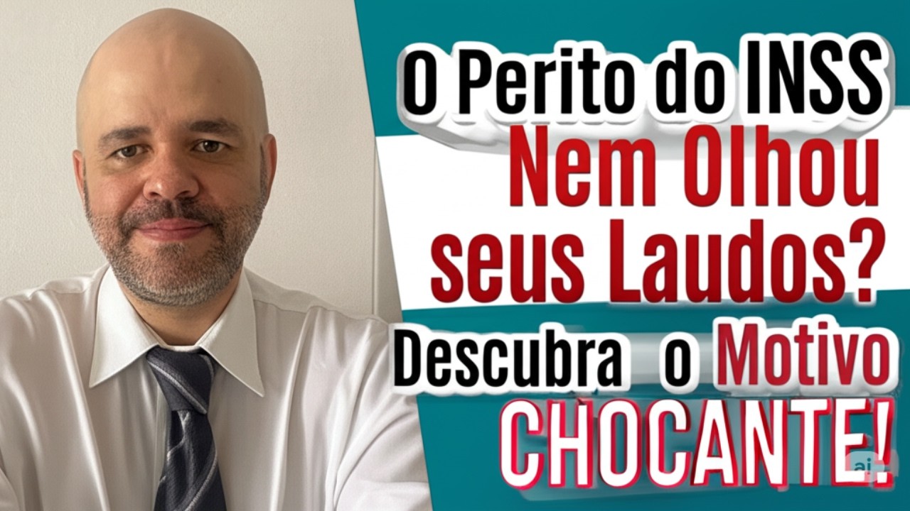  O Perito do INSS Nem Olhou seus Laudos? Descubra o Motivo Chocante!