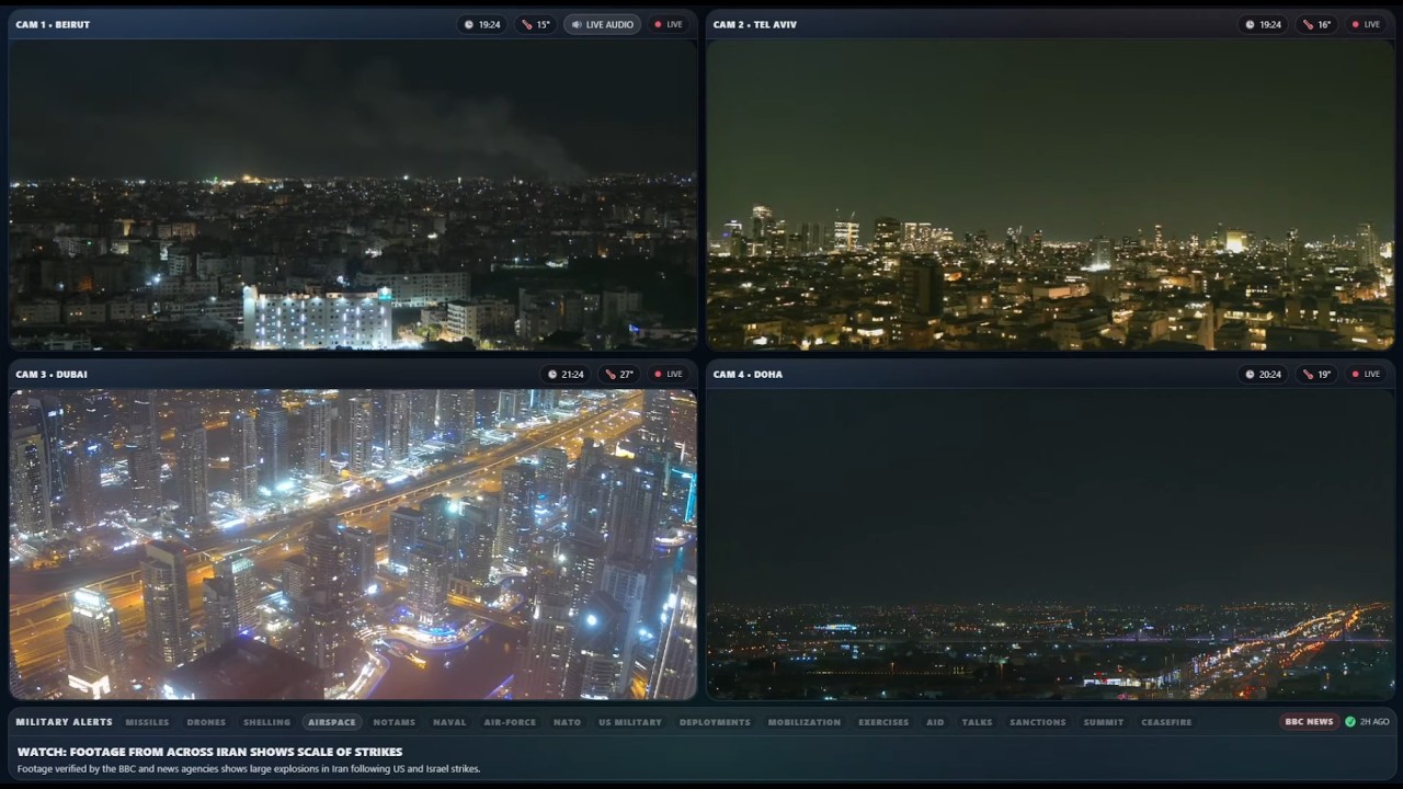 🔴 MIDDLE EAST MULTI-LIVE &bull; FRONT LINES &bull; MILITARY ALERTS 🚨