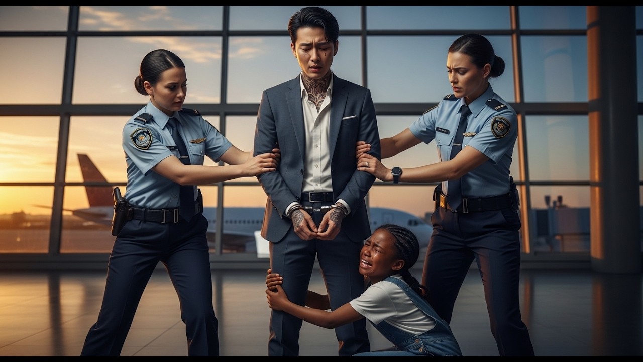 Korean Mafia Boss Was About To Be Deported Then The Black Little Girl Grabbed His Leg.