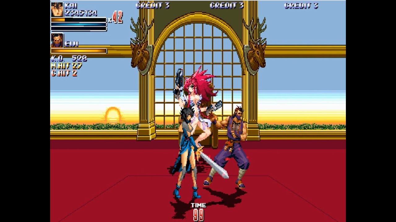 Streets Of Rage2X Megamix V2 (PC) Kai Harn At Her Best