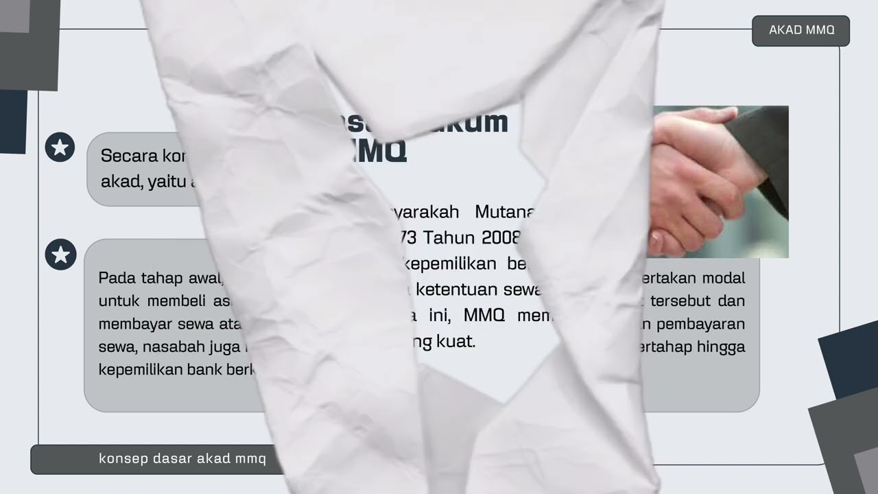 VIDIO PEMBELAJARAN - Analisis Akad Yang Sesuai Dengan Kebutuhan Nasabah Untuk Pembiayaan Investasi 