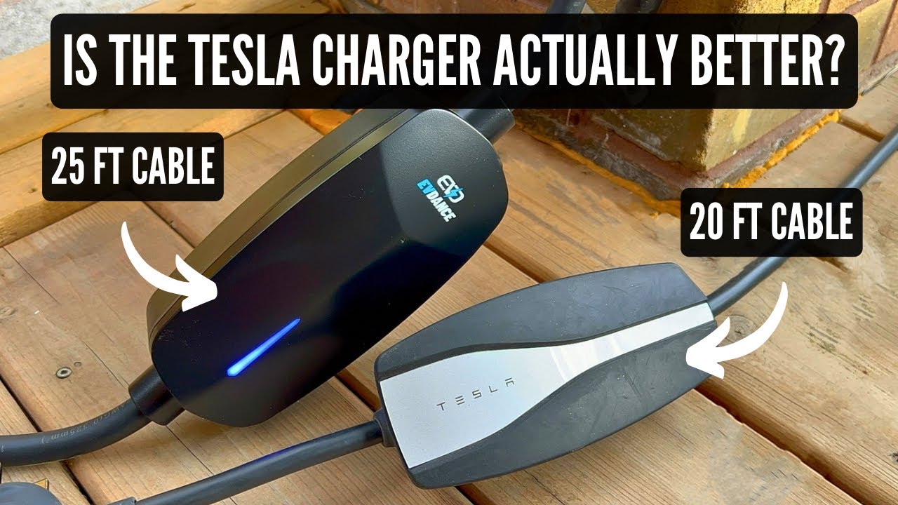 Хотите купить зарядное устройство для Tesla? Посмотрите это первым! EVDance Level 2 — быстрое зар...