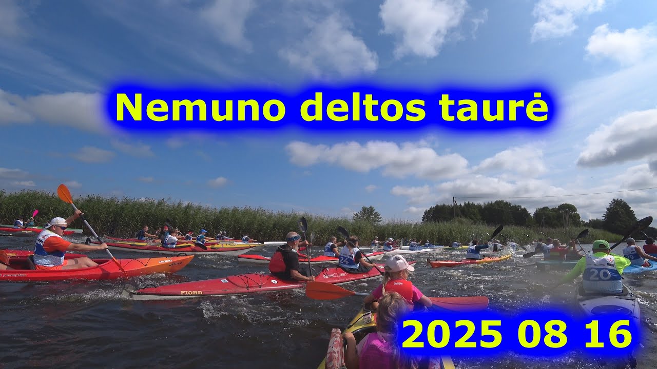Nemuno deltos taurė 2025 08 16 klipas