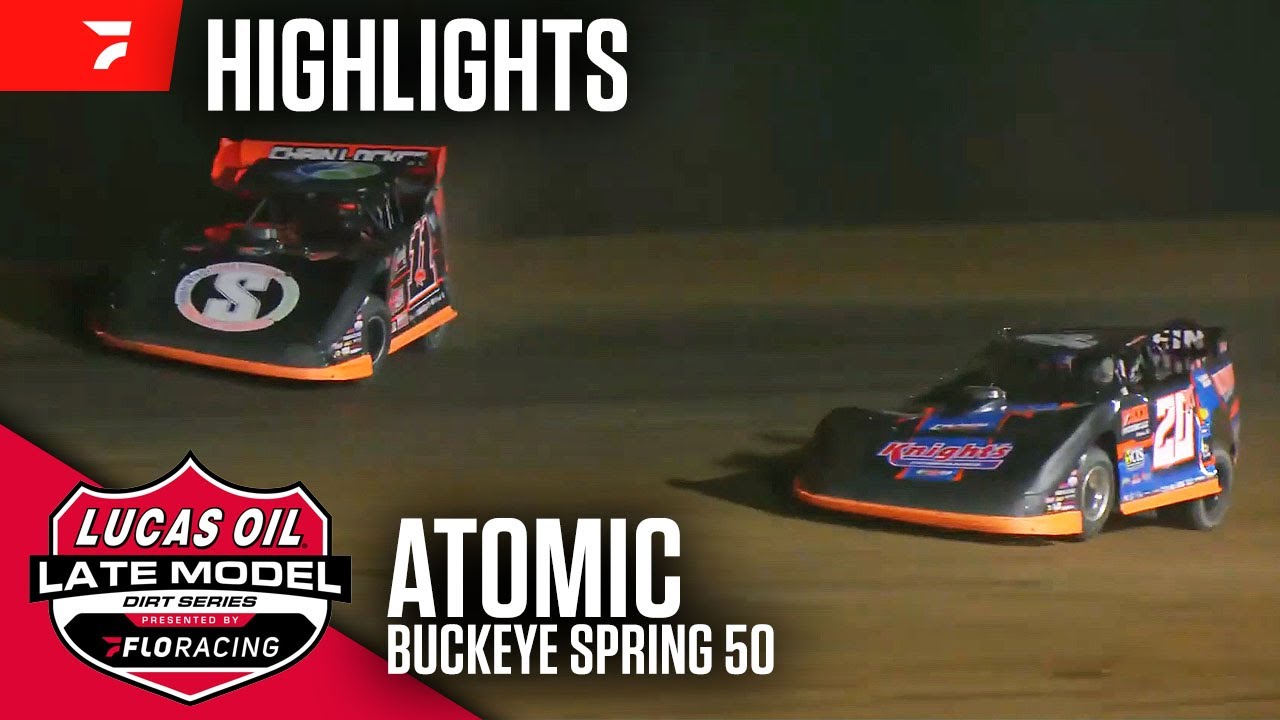 Buckeye Spring 50 | Lucas Oil Late Models at Atomic Speedway 3/21/25 | Highlights