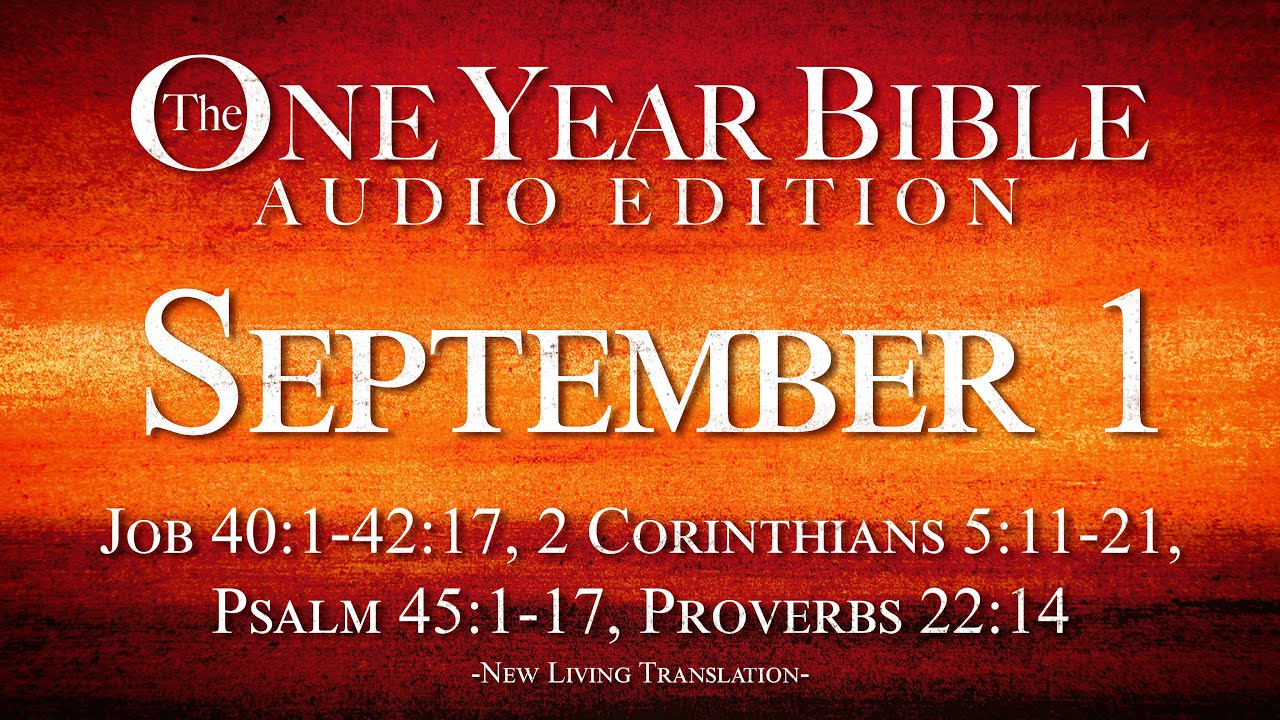 September 1 | One Year Bible Audio Edition