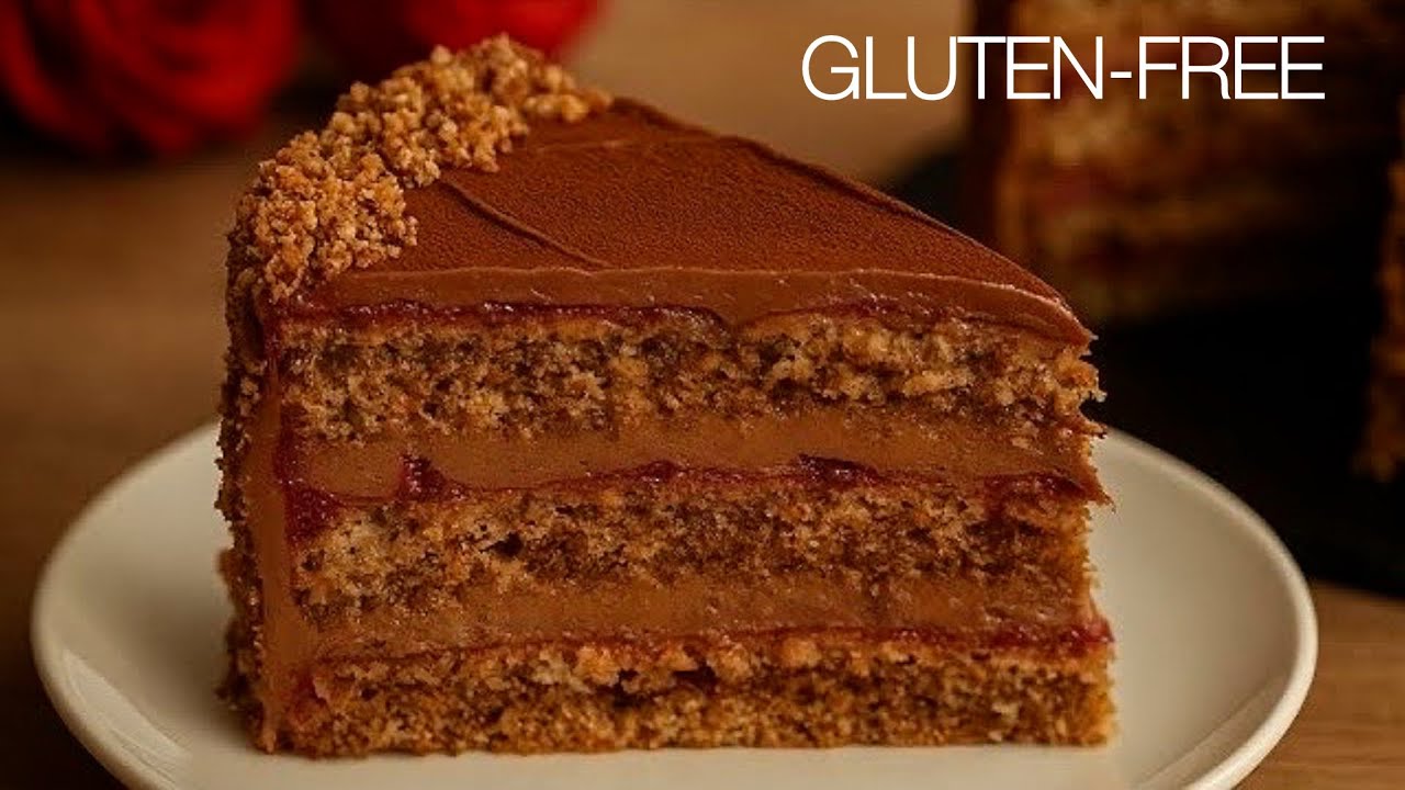 The FLOURLESS Royal Cake that became a legend! 👑 Light, delicate, GLUTEN-FREE!