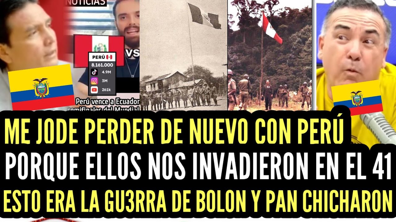 ECUADORIAN EXTREME STATES feel they LOST another WAR with PERU in IBAI BREAKFAST COMPETITION
