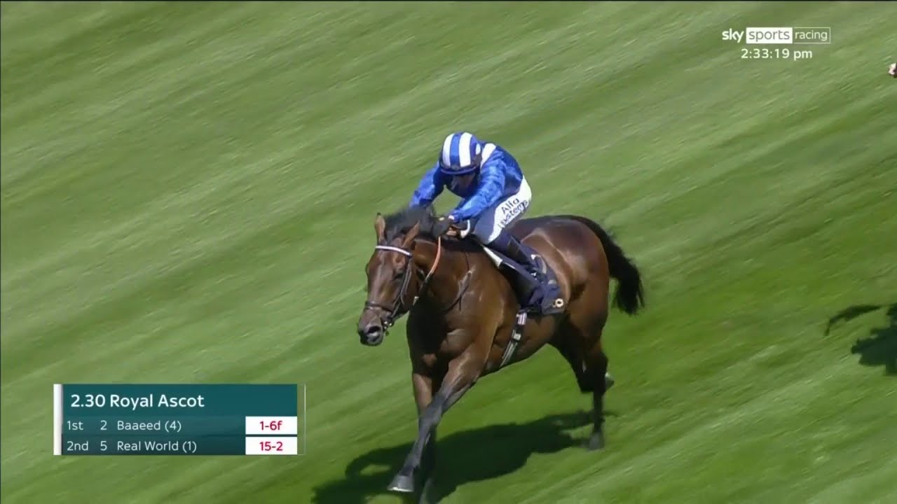 SUPERSTAR! BAAEED is a stunning winner of the Queen Anne!