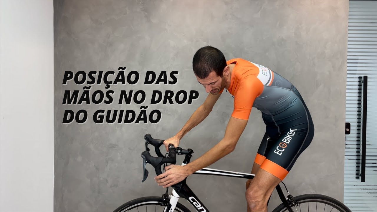 Posição das mãos no drop do guidão