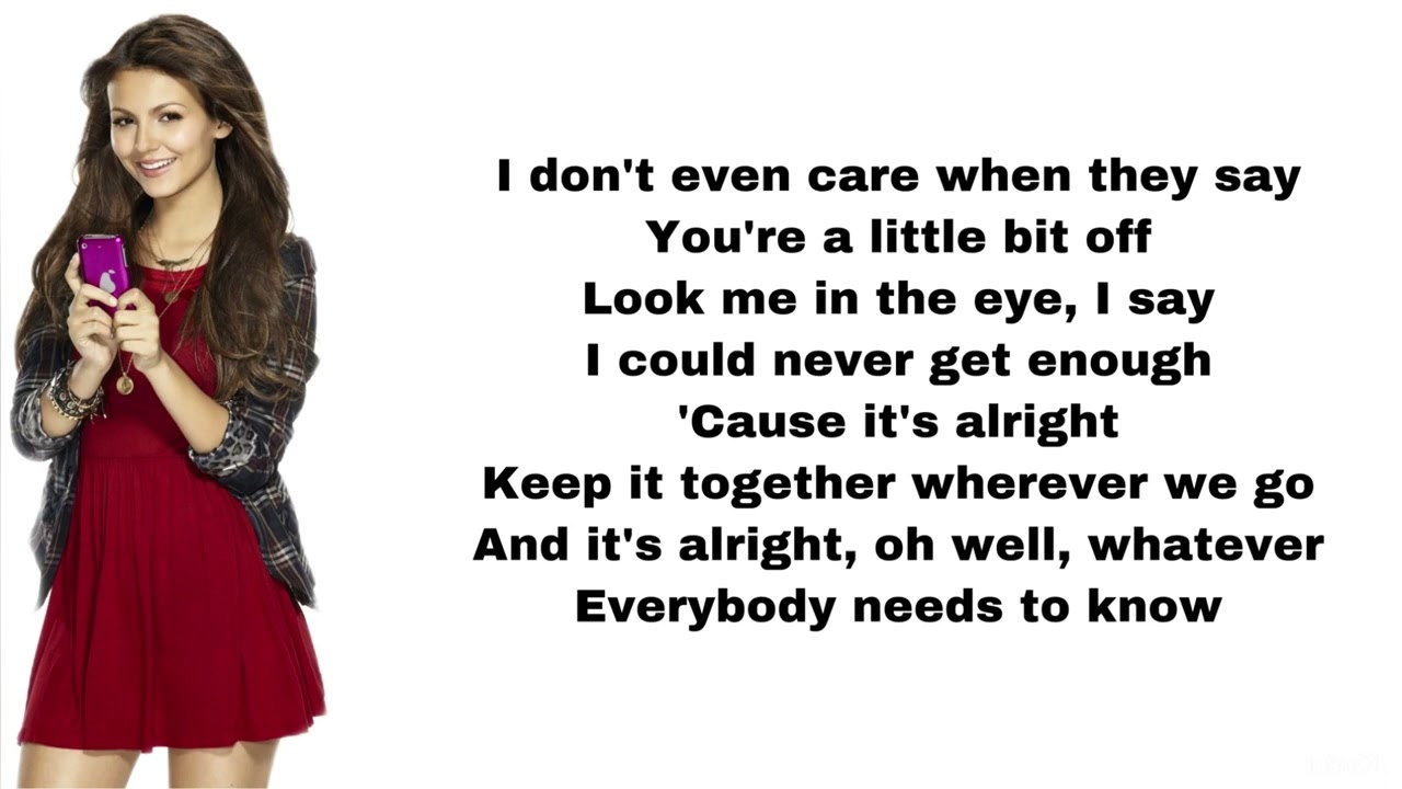 Victorious - You’re the reason (lyrics)
