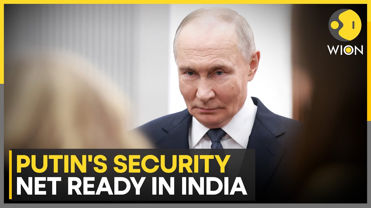 Putin in India: Five-Level Security Net Ready to Protect Russian President​ | WION