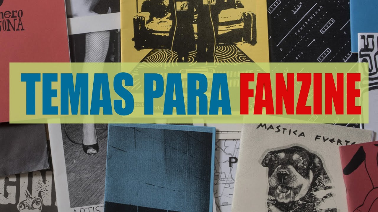 TEMAS para un FANZINE. 🗄️ Tipos, temáticas y ejemplos