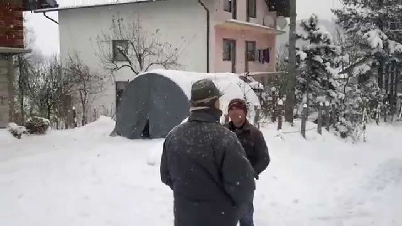 Selo Gracanica (Zima 10.02.2015)