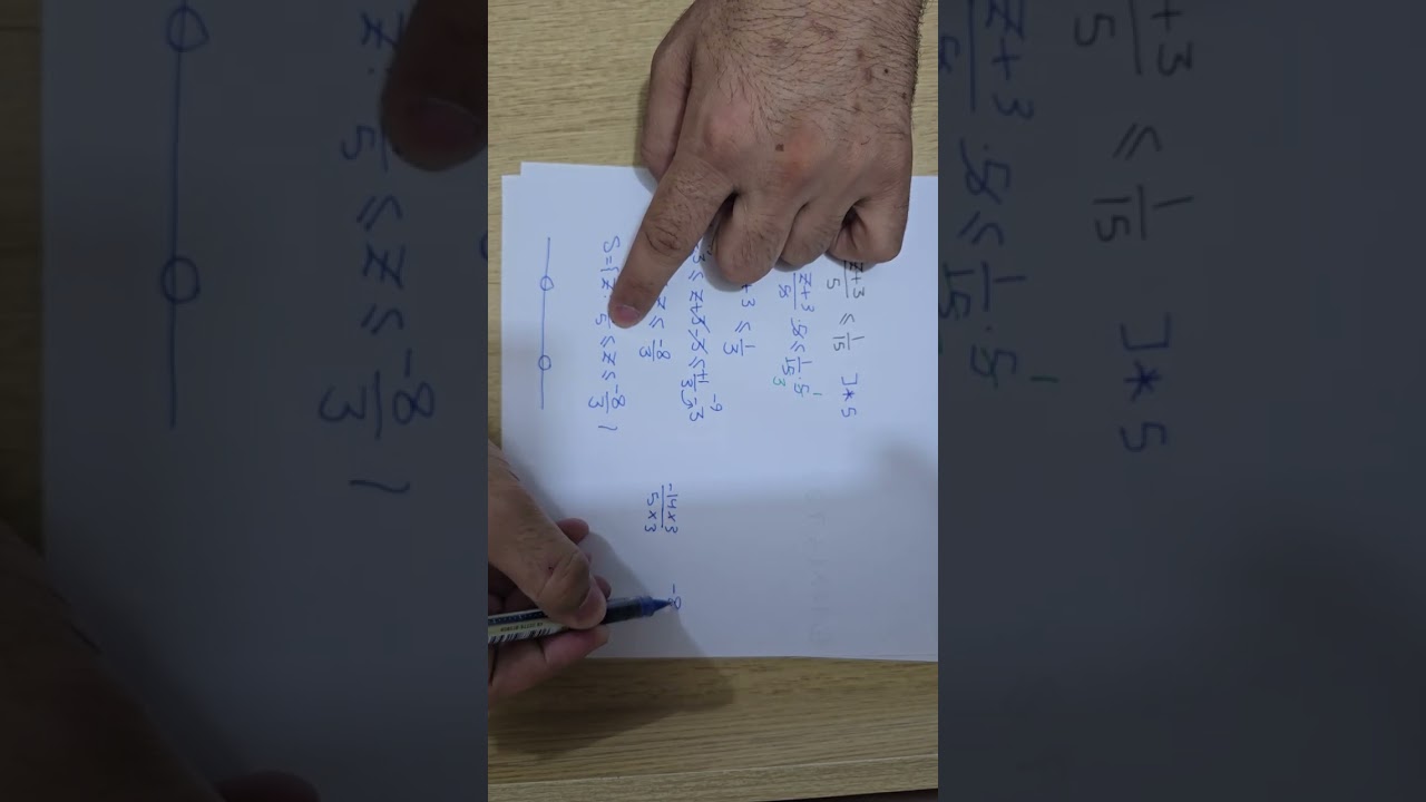 مراجعة المتباينة المركبة التي تتضمن (و)
