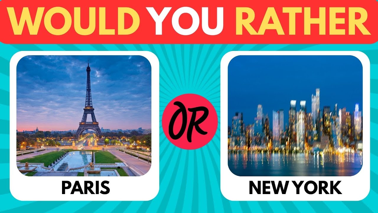 Would You Rather Travel Edition ✈️🌍🚢 | Fun Choices Game for Kids