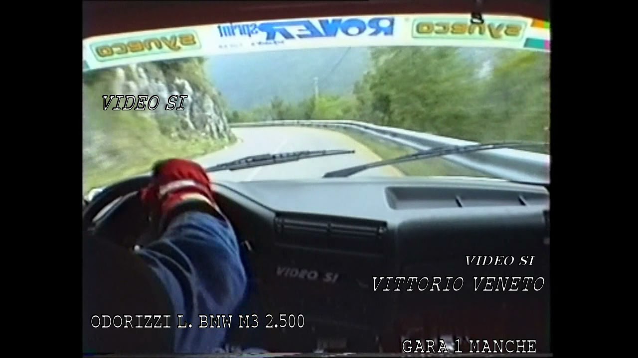 Salita Vittorio Veneto 1993, Cameracar gara, prima e seconda manche (seconda manche da brivido)