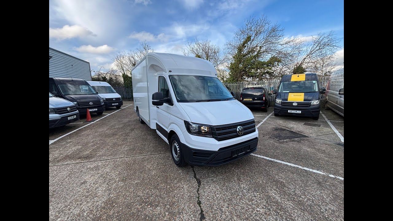 Volkswagen Crafter CR35 flat frame chassis 163 PS 2.0 TDI 6sp Manual FWD Trucksmith Low-loaders Body