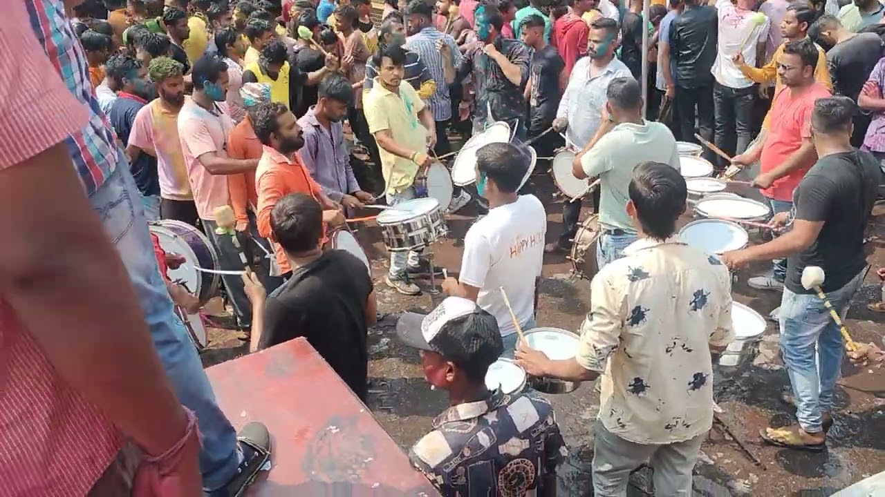 rangpanchami 2023 Nashik men rod mahalaxumi banjo group nashik