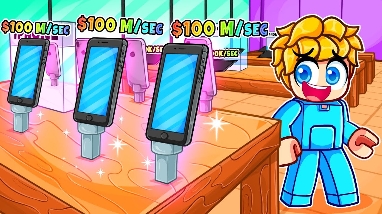 Ich gebe €9,756,375 in einem MEGA HANDY Laden Tycoon aus in Roblox!