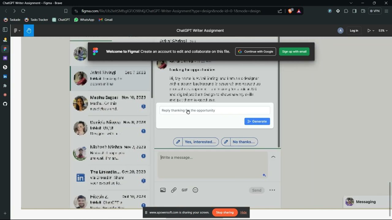 LinkedIn AI Reply Chrome Extension