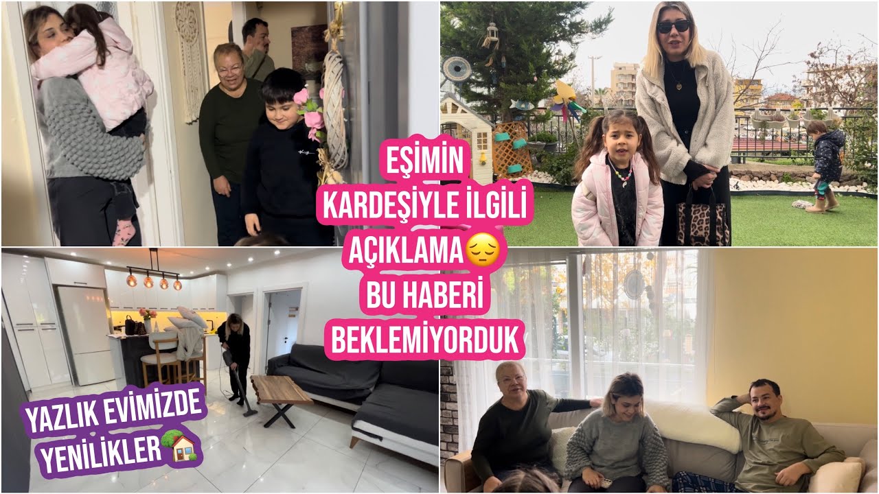 BU HABERİ BEKLEMİYORDUK😔YAZLIK EVİMİZDE YENİLİKLER, EFSANE OKUL KAHVALTISI