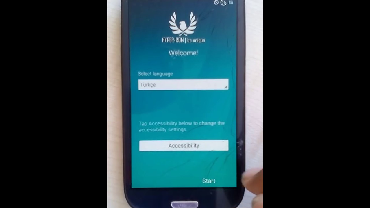 Hyper ROM v7 ; GT i9300 Samsung galaxy s3 telefona s7 ROM yükleme