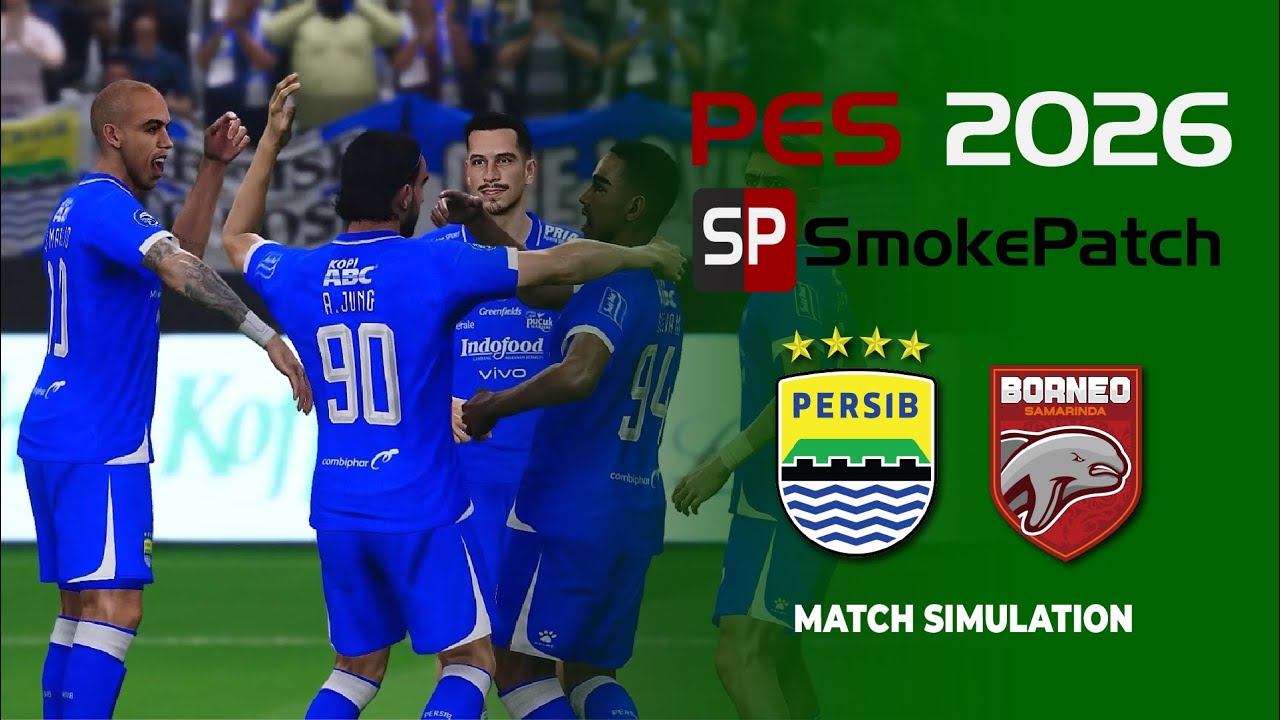 PERSIB vs BORNEO | Big Match Panas & Gol Spektakuler! 😱 | Highlight PES FL 2026