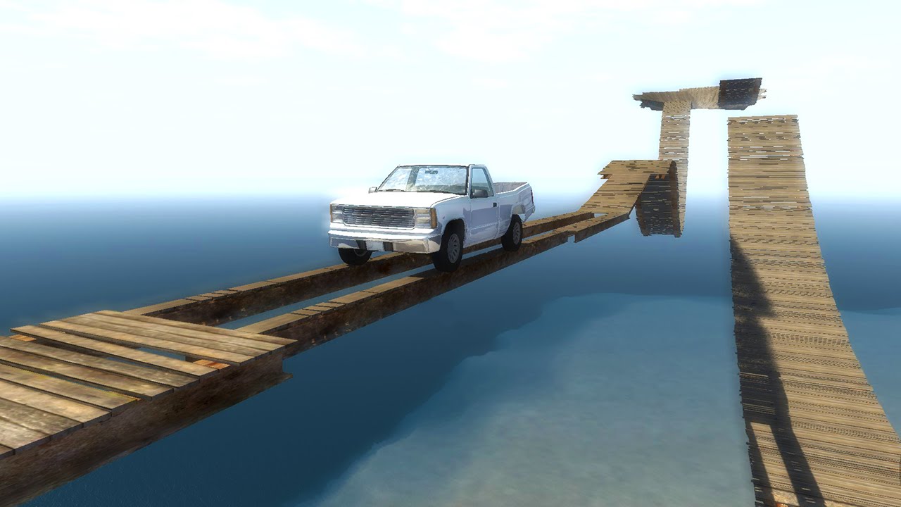 IMPOSSIBLE CAR PARKOUR! (BeamNG.drive #12)