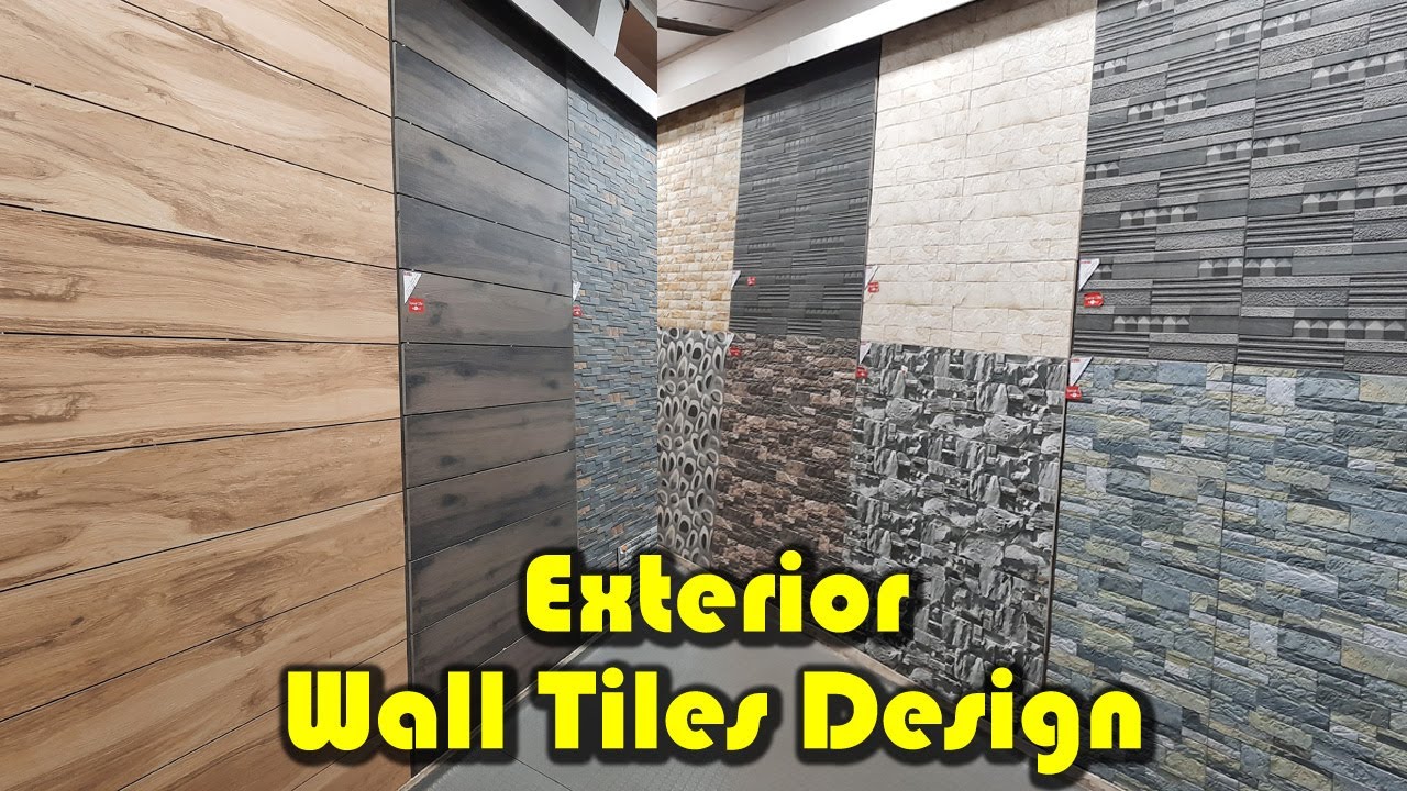 Modern Home Exterior Wall Tiles Design | Exterior Stone Wall Cladding Tiles | वॉल टाइल्स की डिज़ाइन